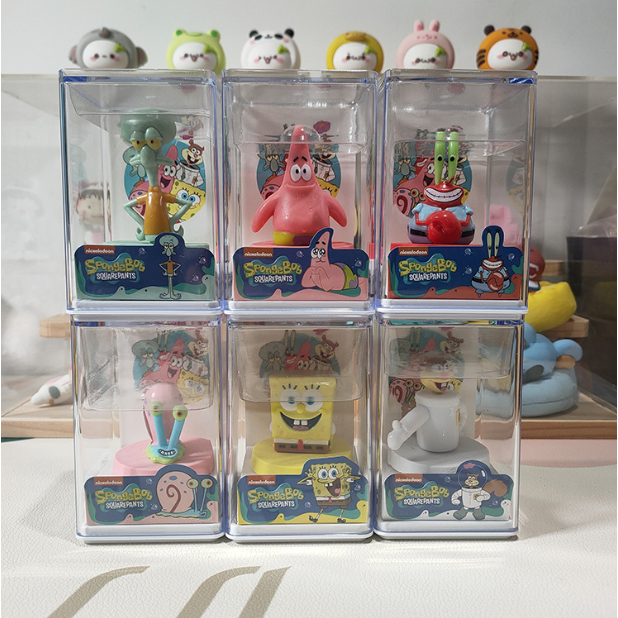 [ZEVER] Spongebob | 100% Genuine | Authentic | Original | Plastic Toys | Collectibles Toys Figure | 