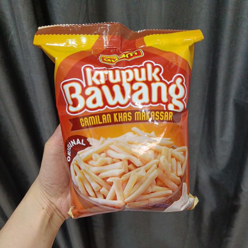 

Krupuk Bawang Original 225gr Ayam Khas Makassar