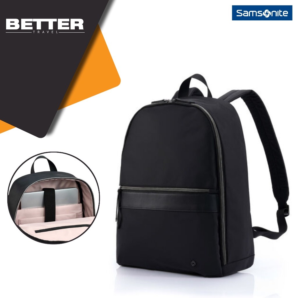 Ransel SAMSONITE tas backpack nylon wanita casual kantor daily laptop 14 inch original