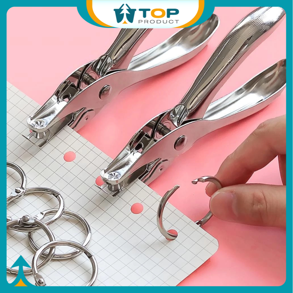 

Pembolong Kertas 1 Lubang 6MM Perforator Single Pelubang Kertas Tunggal One Hole Punch ATK3007