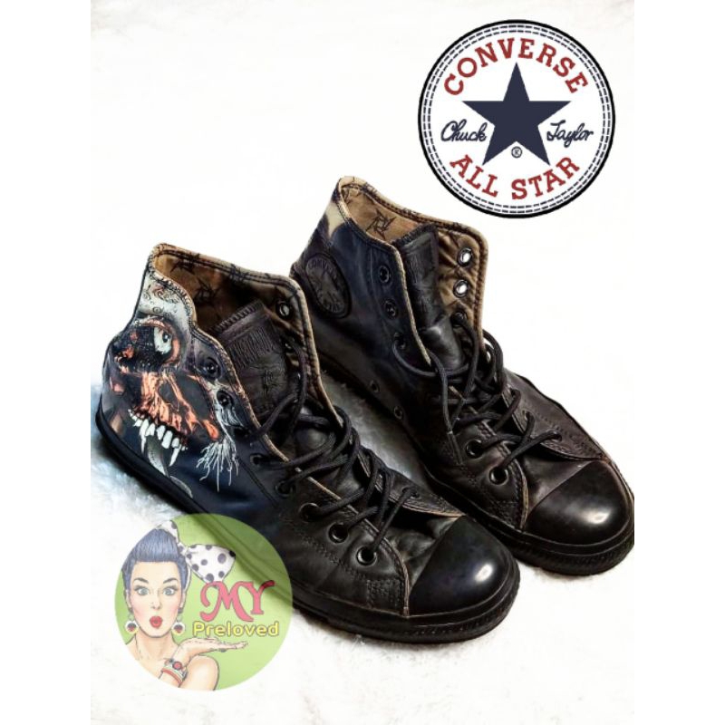 Sepatu Converse Metallica Original 100%
