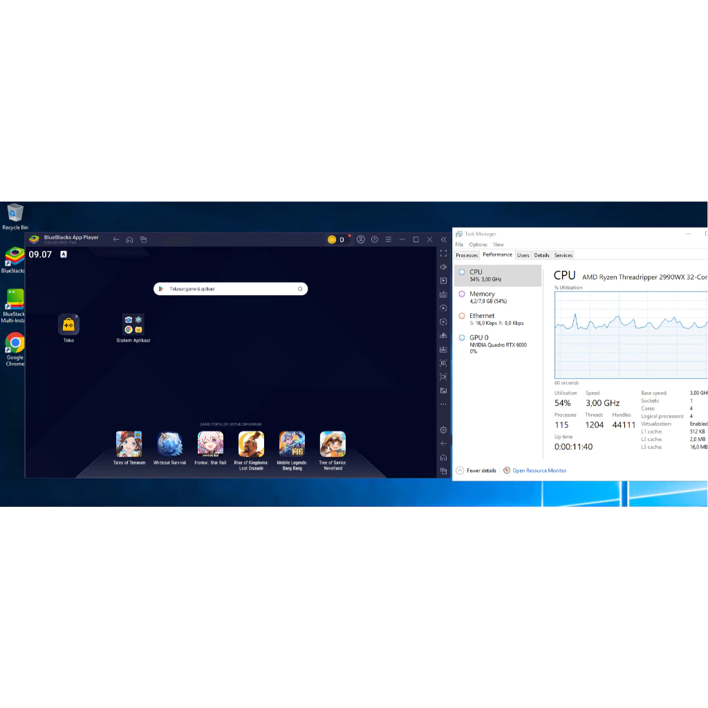 VPS / RDP Murah + VGA Support Emulator Dan Game Online