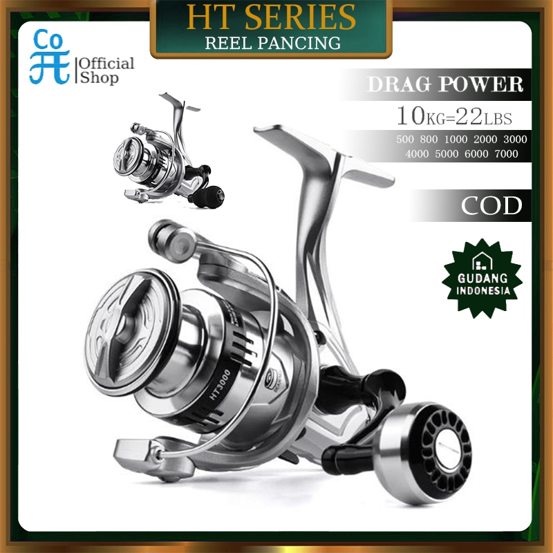 Daido - Reel Pancing Series HT500-7000 5.2:1 Gear Ratio 12+1 Ball Bearing Rel Rill Real Rol Ril Gulu