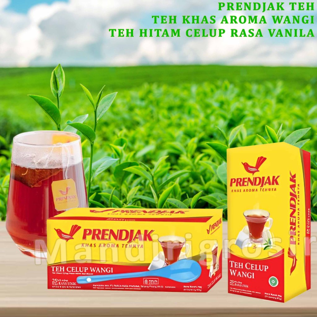 

Minuman Teh Celup Wangi * Teh Prendjak * Minuman Teh Instan * Isi 25 Sachet