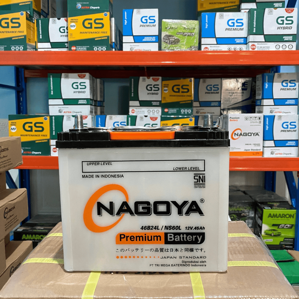 NAGOYA NS60L 46B24L NS 60 L AKI BASAH DIPERUNTUKKAN UNTUK MOBIL EVALIA GRAND LIVINA LATTIO LIVINA NE