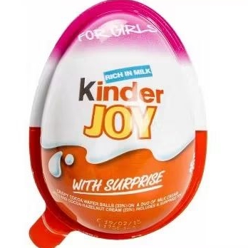 

kinder joy coklat crispy dengan hadiah 20g