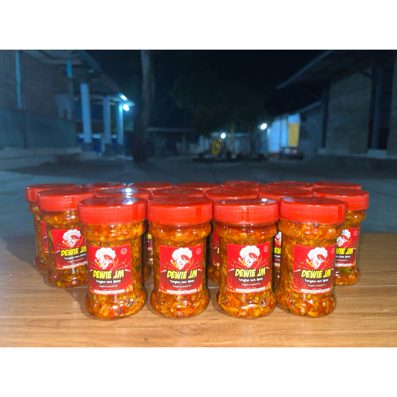 

SAMBAL DEWIE JM netto 150gr Lebih dikit hehe