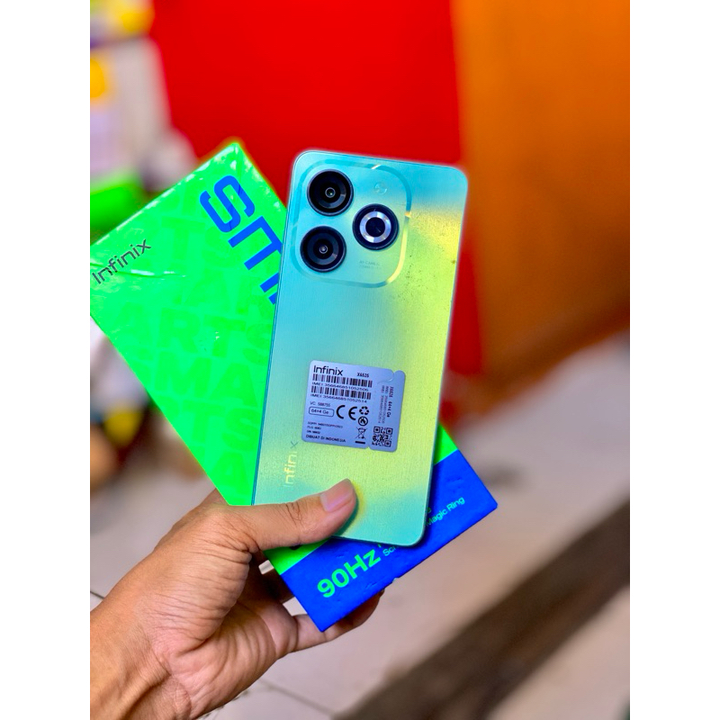 Infinix smart 8 4/64 ( second ) fullset