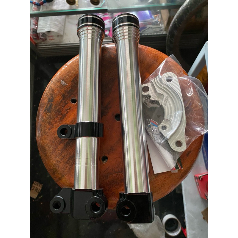 bottom shock mio bubut set breket rcb disc 220