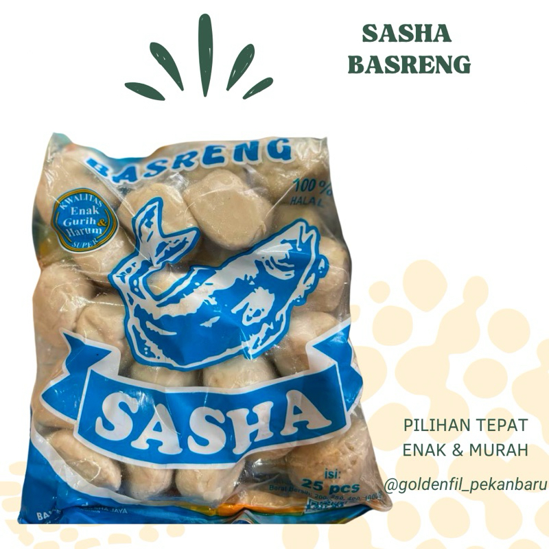 

Sasha bakso goreng basreng 1kg