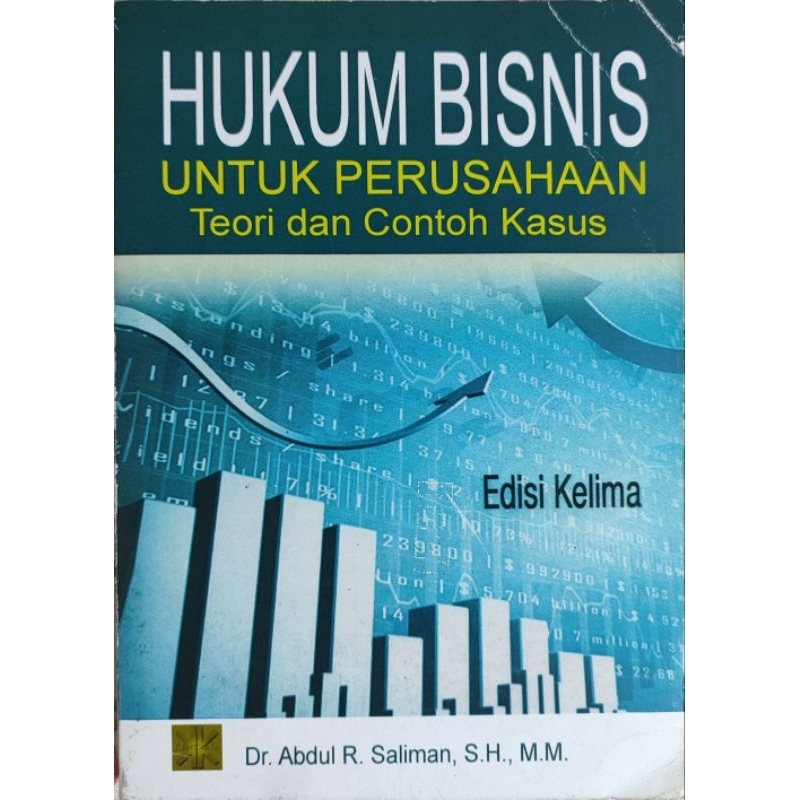 Preloved Buku Hukum Bisnis Dr. Abdul R. Saliman, S.H., M.Μ.