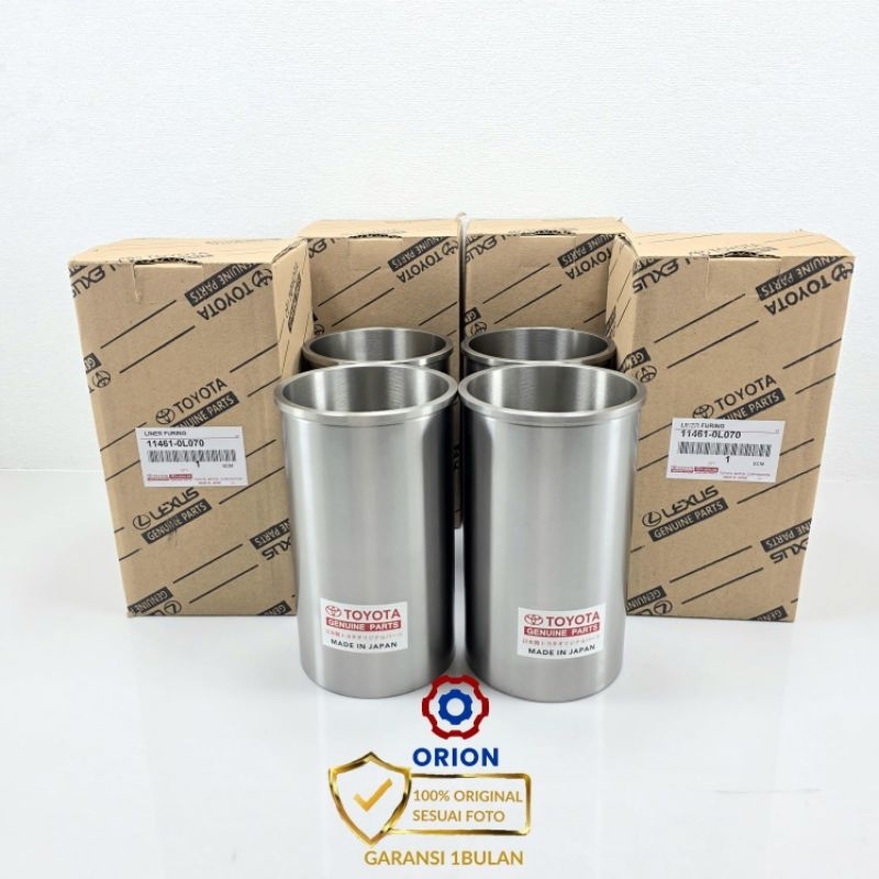 LINER FURING HILUX INNOVA FORTUNER DIESEL ORI GARANSI 1BULAN