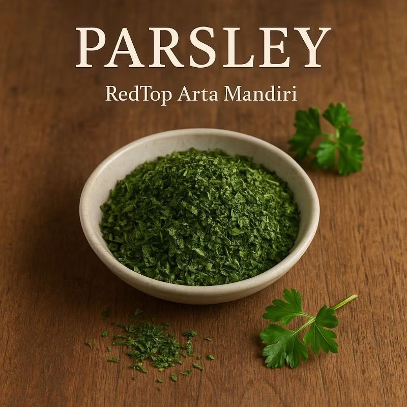 

Dried Parsley USA | Peterseli kering USA Premium Kemasan 20gr