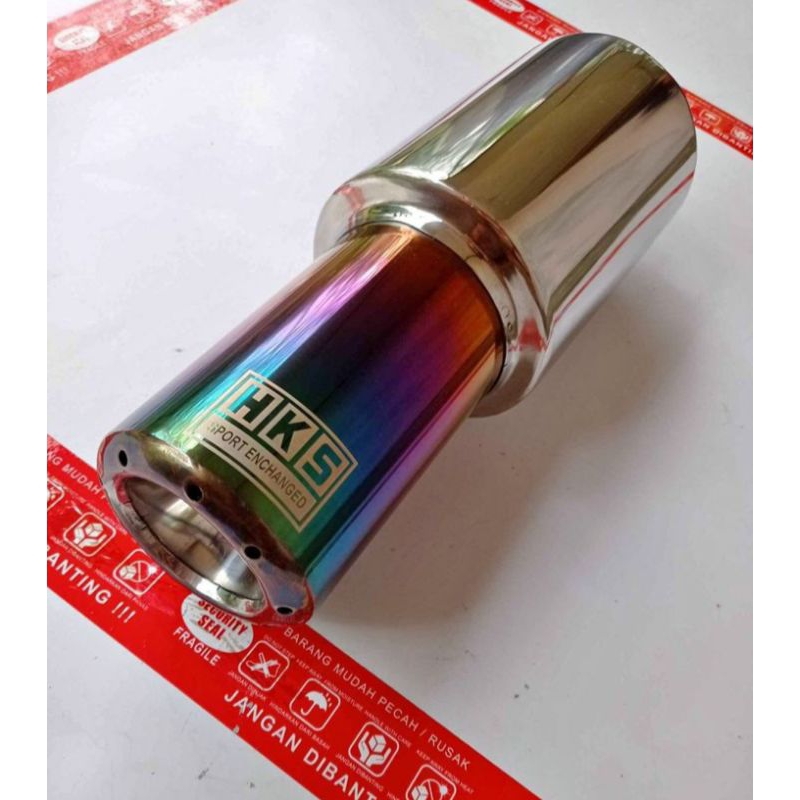 KNALPOT MOBIL RECING HKS GRONEL MOBIL JEEP,AVANZA,BRIO,JAZZ,AGYA,AYLA,LANCER,CITY,KIJANG,TIMOR,KATAN
