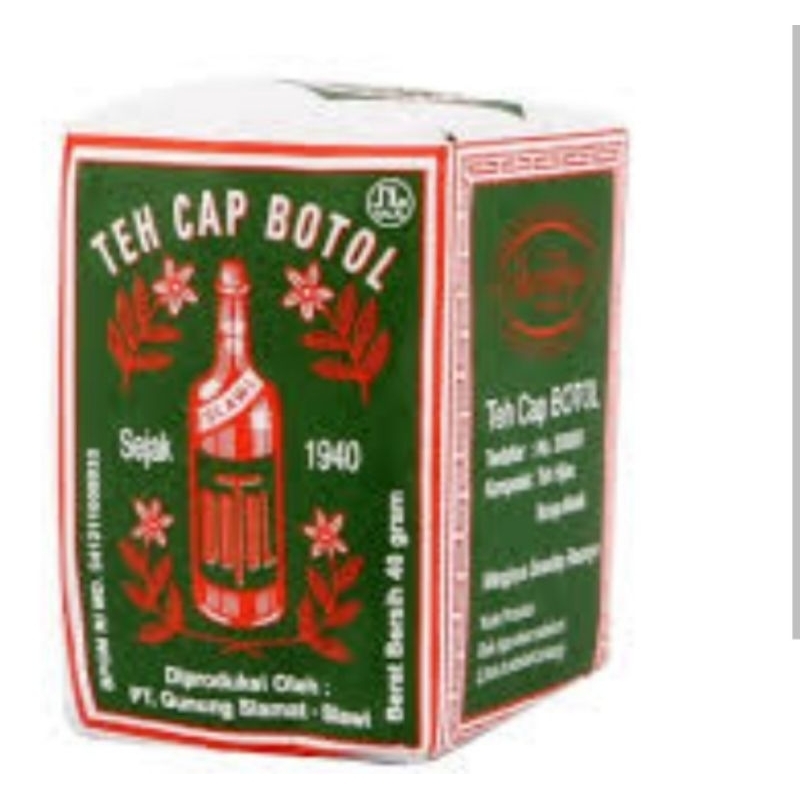 

1 pack Teh Cap Botol Hijau kecil 4gr 10pcs