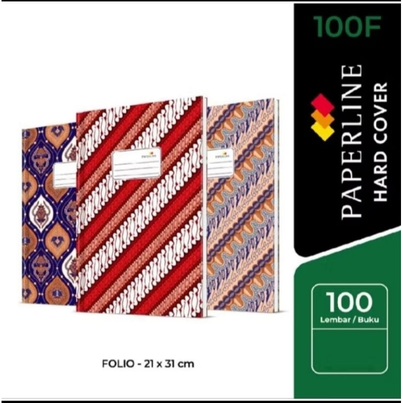 

PAPERLINE BUKU FOLIO 100 LEMBAR