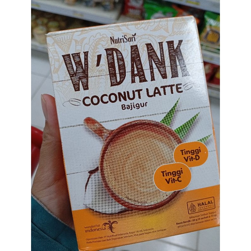 

W'DANK Nutrisari Jahe Kayu Manis/Bajigur 60gr