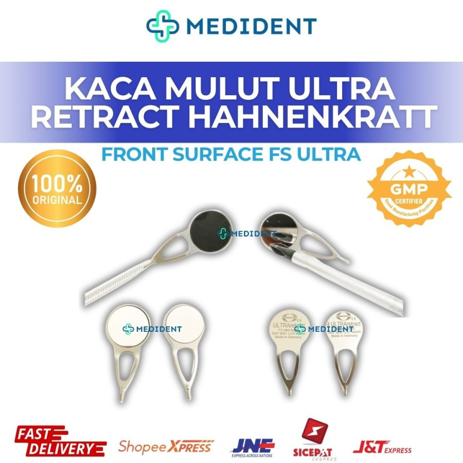 Kaca Mulut Ultra Retract Hahnenkratt / Kaca mulut Front Surface FS ULTRA BRIGHT