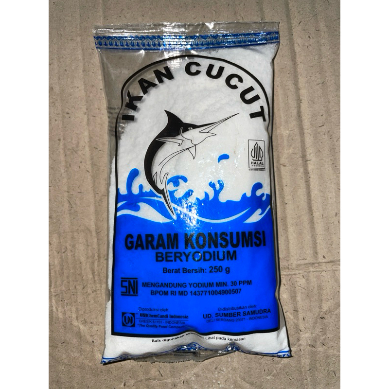 

GARAM HALUS IKAN CUCUT 250 GR BERSIH