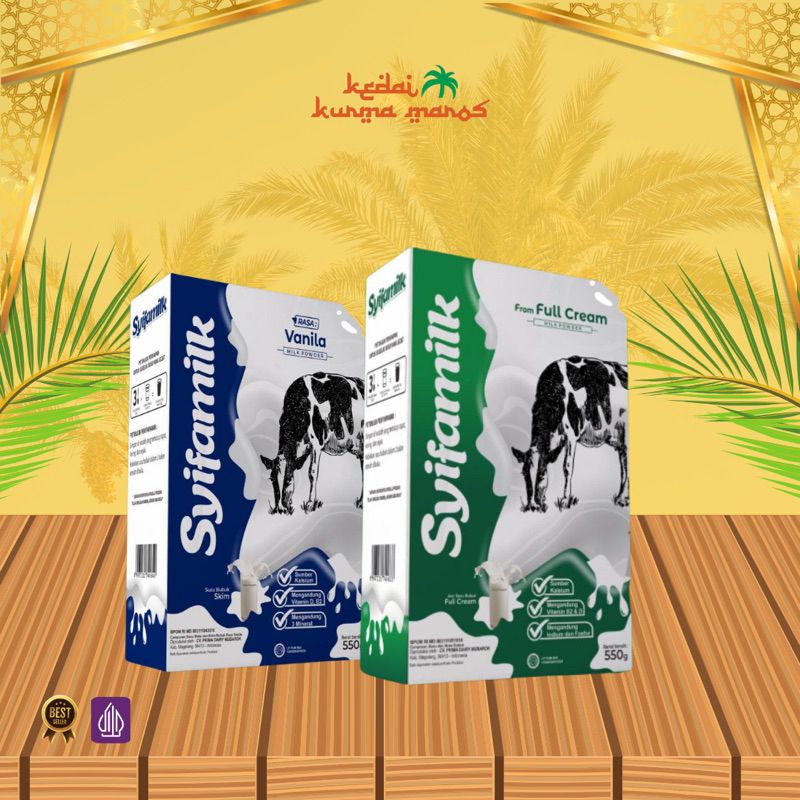

SYIFAMILK - Susu Bubuk Penggemuk Badan Full Cream Vanilla 550gr
