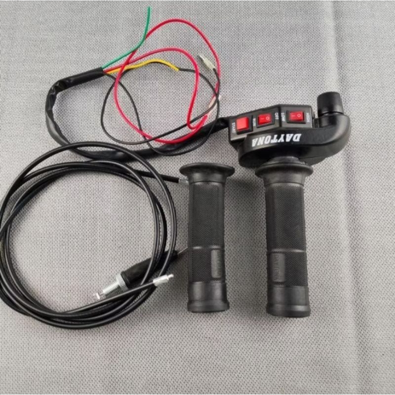 Gas spontan besi racing kabel 1 gas spontan daytona 3 tombol motor RX king fizr jupiter