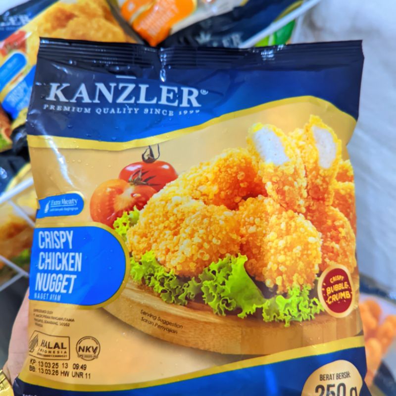 

KANZLER CRISPY CHICKEN NUGGET 450 GRAM MURAH