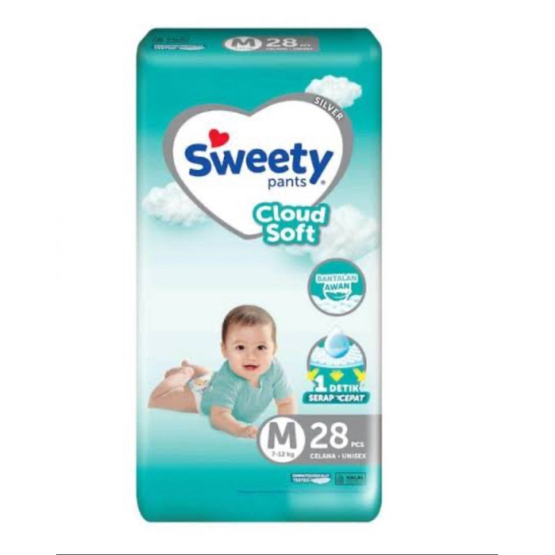 Popok Bayi Sweety Pants M28