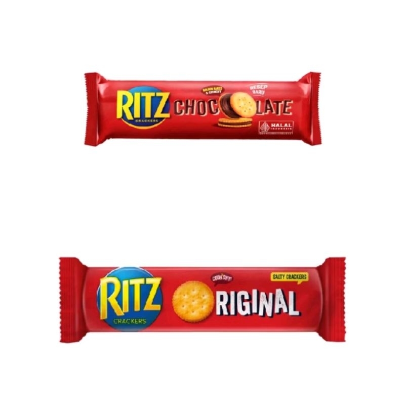 

Ritz crackers biskuit sandwich coklat 91gr