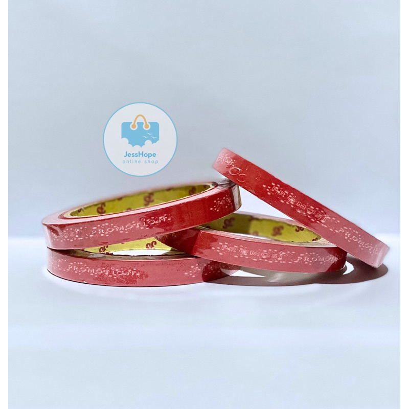 

Isolasi Printing 12mm x 65m “Promotion - Promosi”