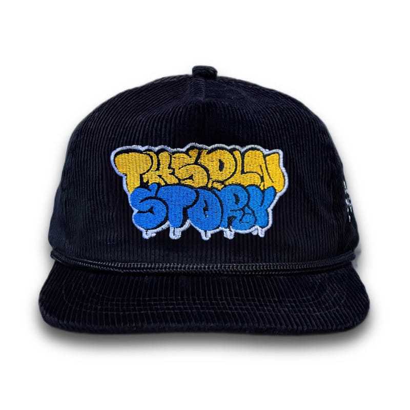 Topi Rope Hat Black Corduroy / Topi Rope Hat