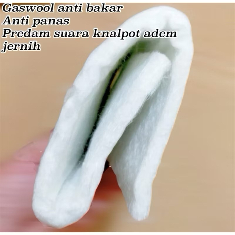 PROMO Glasswool Gasbul Knalpot Anti Bakar Anti Panas Gaswool Peredam Knalpot Racing