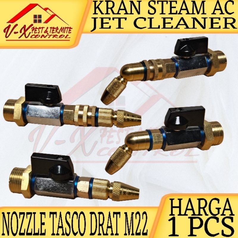 Kran Steam AC Jet Cleaner NOZZLE TASCO DRAT M22
