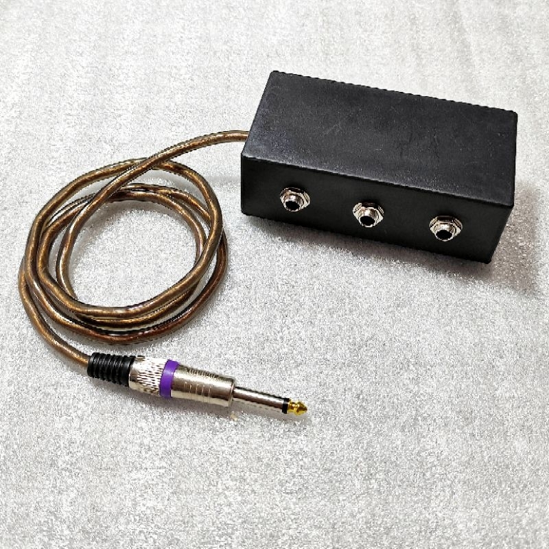 Mic Pararel 3 Input Kabel Panjang 1 Meter Jek Toa