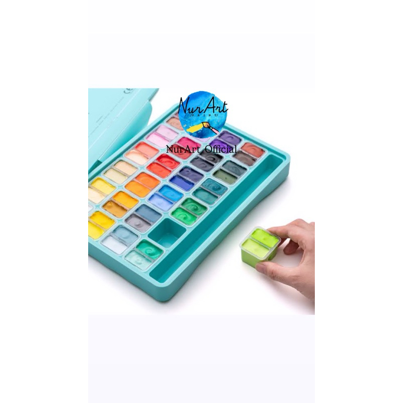 

CAT GOUACHE MIYA HIMI MELUKIS PAINTING 36 colors x 12 gr