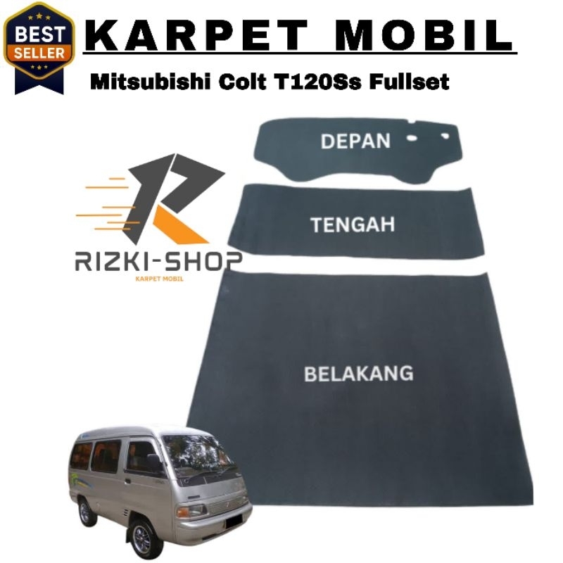 FULLSET KARPET MATRAS MOBIL MITSUBISHI COLT T120SS KARPET ALAS KAKI MOBIL