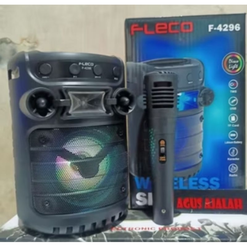 ✅cod Speaker bluetooth karaoke free mik bisa karoke f6 /salon fortable karaoke mitsuyama /salon gmc