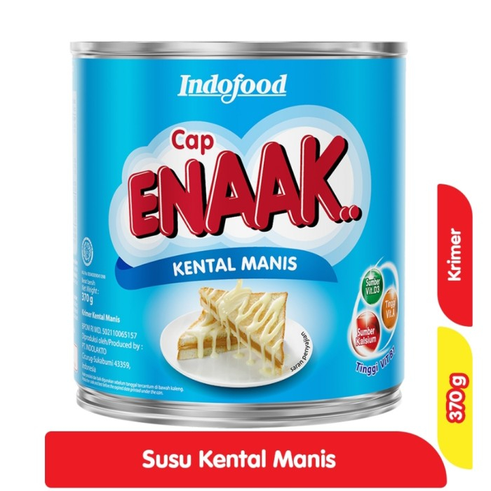 

CAP ENAK KENTAL MANIS PUTIH KLG 370g