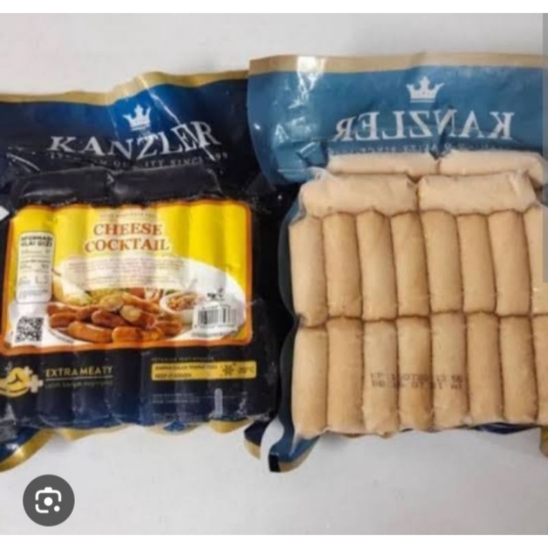 

Kanzler sosis cheese coctail 500 gr,frozen jogja