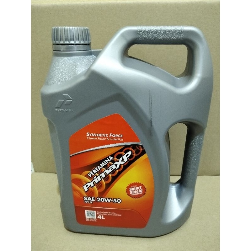 Oli PrimaXp 4 Liter SAE 20W-50 Oli Prima XP 4L SAE 20W-50