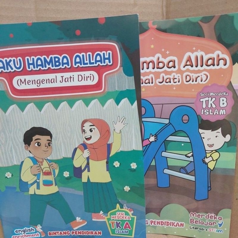 Buku Paket ISLAM TK A /TK B (isi 8 buku) untuk TK/PAUD - Kurikulum Merdeka