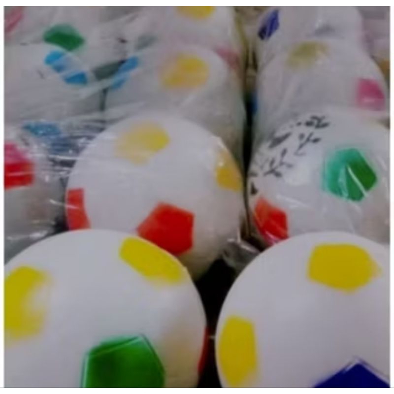 Mainan Bola Plastik Warna Isi 6 Pcs / Mainan Anak / Mainan Olahraga