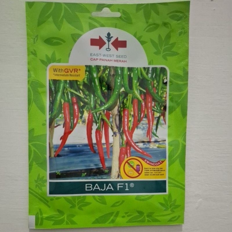125 Butir benih cabe/ cabai besar tanjung BAJA F1 cap panah merah