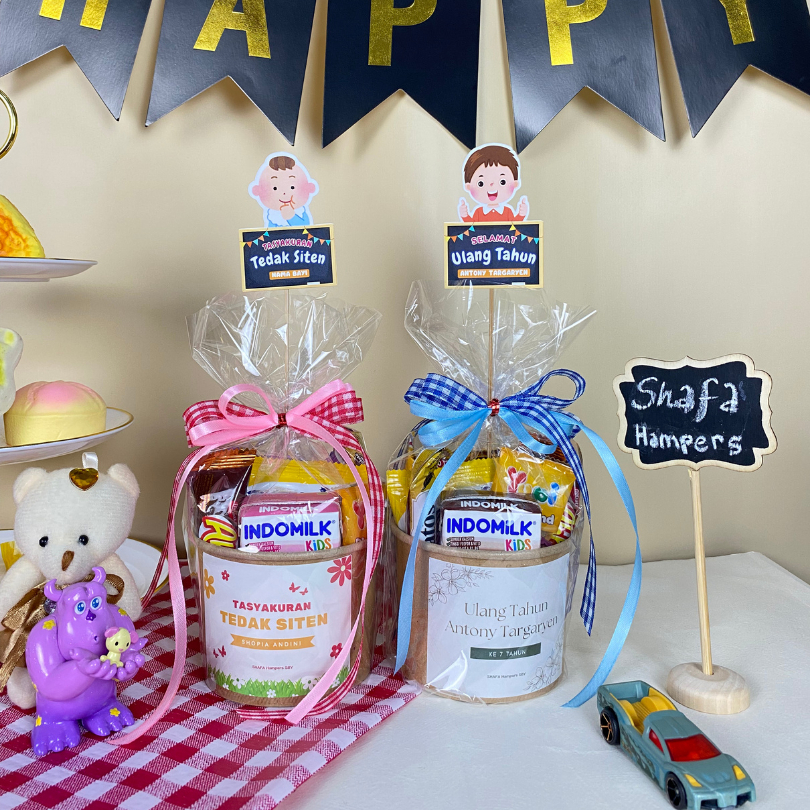 

Goodie Bag Ulang Tahun Anak | Hampers Snack Premium Acara Aqiqah Ulang Tahun Khitan Custom