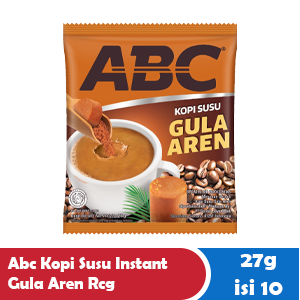 

ABC KOPI SUSU INSTANT GULA AREN RCG 10x27g
