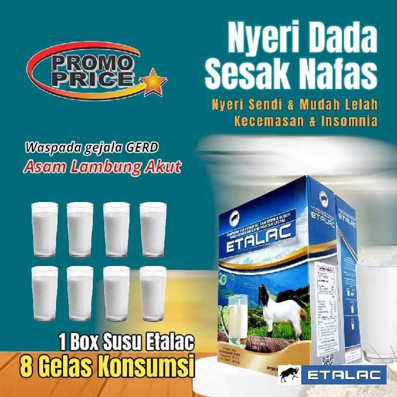 

Susu kambing etawa ETALAC bubuk Original (PAKET 1 BOX)