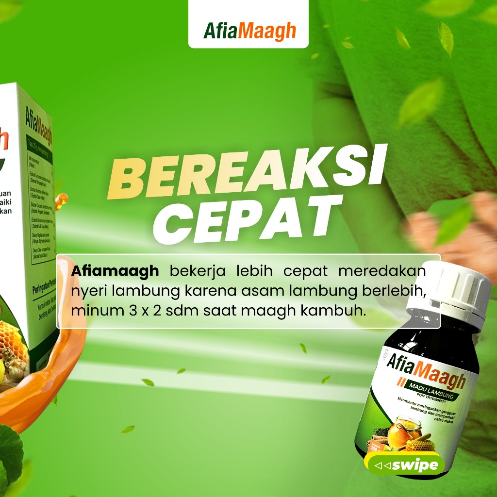 

Classica2106 Afiamaagh Madu Herbal Obat Maag Atasi Magh Kronis Gerd Asam Lambung & Infeksi Radang