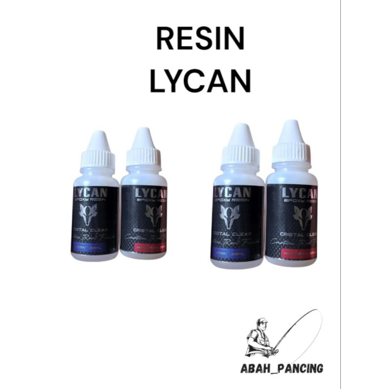 LEM RESIN MERK LYCAN ISI 30 ML RESIN JORAN PANCING