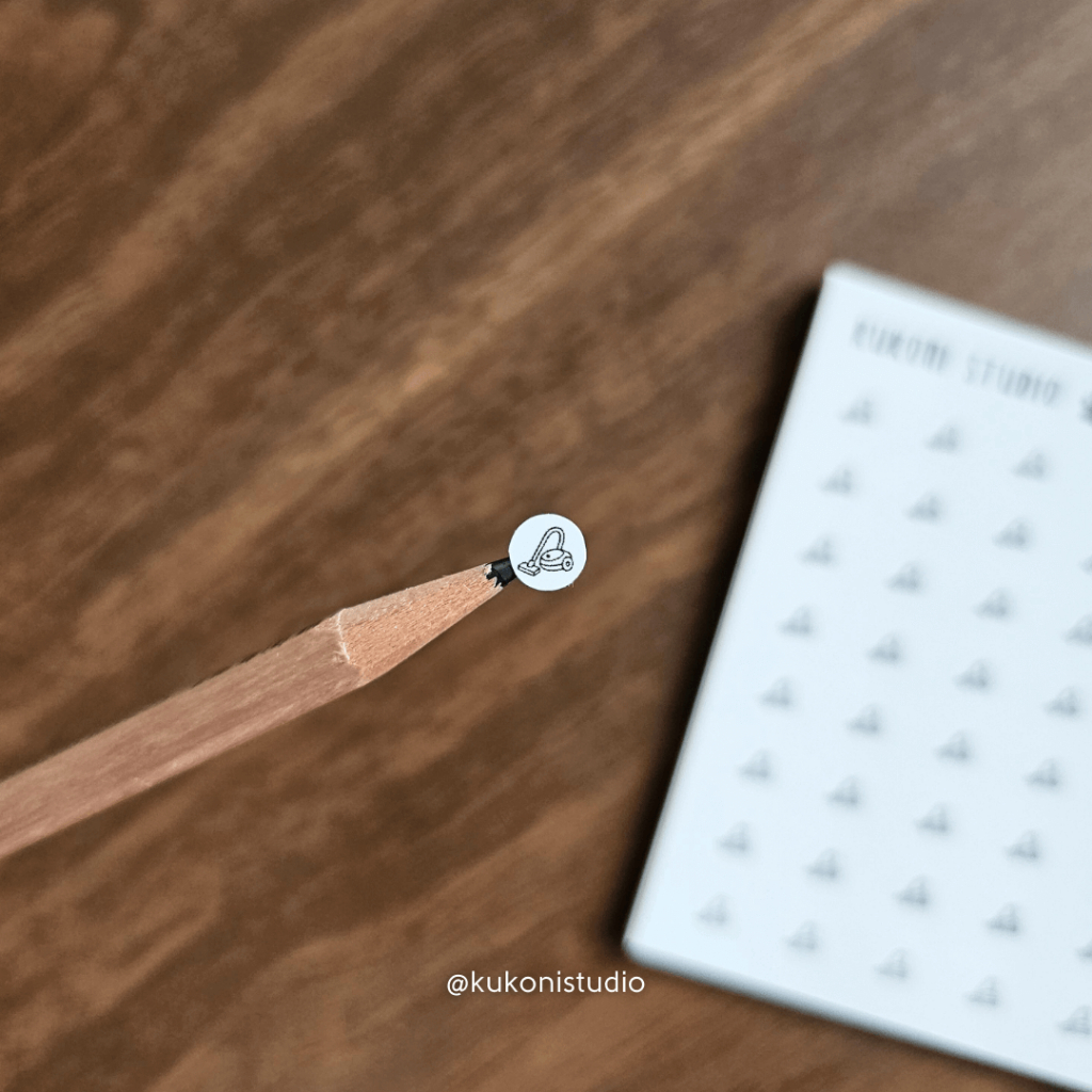 

Stiker Vakum (Vacuum Cleaner Icon Sticker) | Tiny Icon Sticker | Kukoni Studio