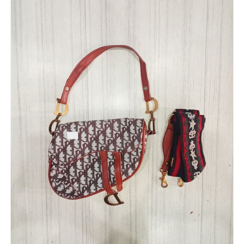 TAS DIOR MINI SADDLE BAG 9310 / TAS WANITA IMPORT BEST SELLER