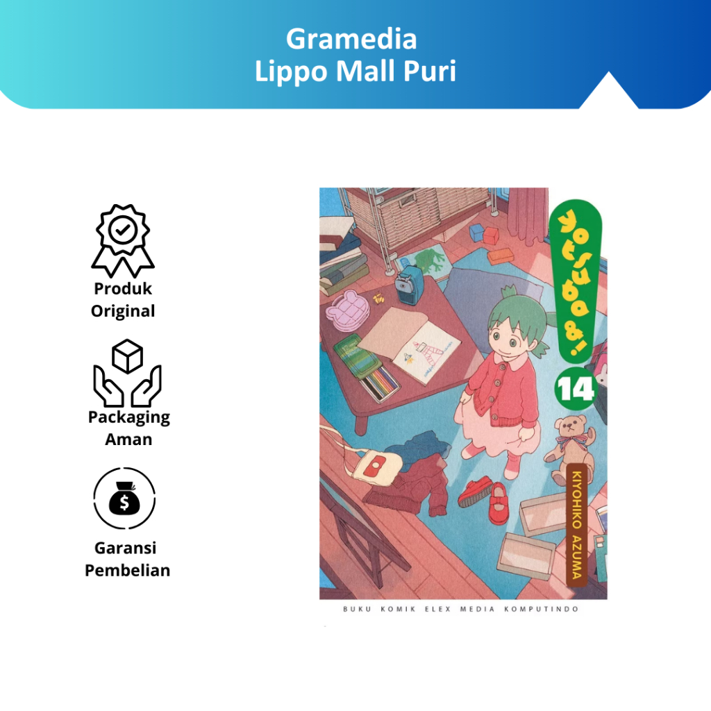 Gramedia Lippo Mall Puri - Yotsuba& 14 (2023) (Kiyohiko Azuma)
